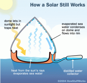 Solar Still Diagram